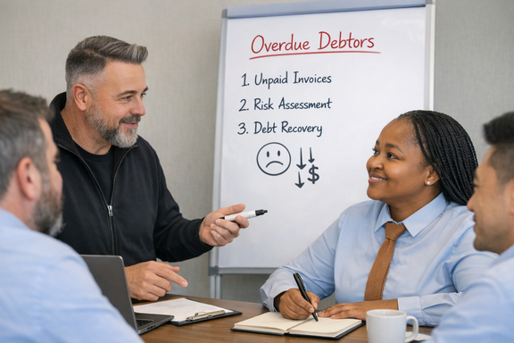 4 Hour Credit Control Masterclass on-site coaching Cape Town